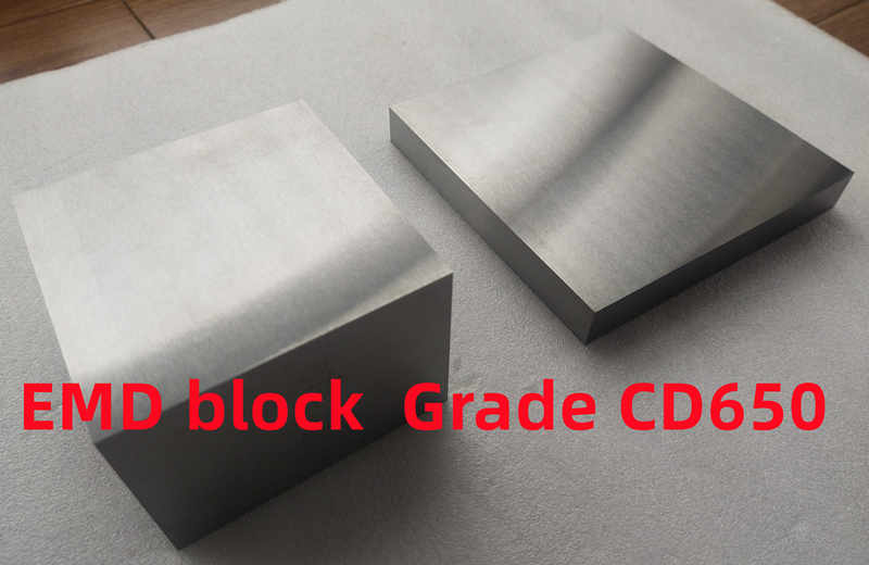 105×105mm Carbide EDM Blocks CD650TUNGSTEN MAN
